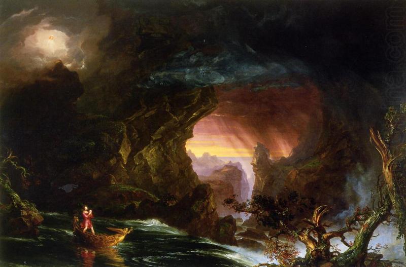 Thomas Cole Voyage of Life Manhood china oil painting image